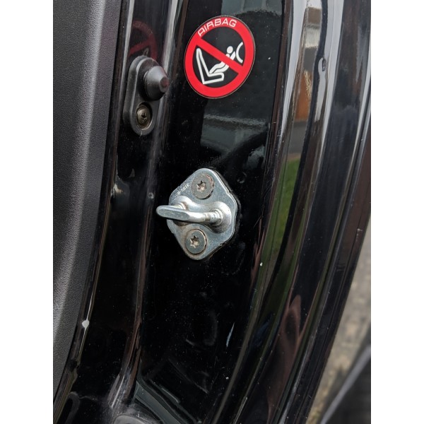 4 PCS Stainless Steel Door Lock Blue Cover Door Striker