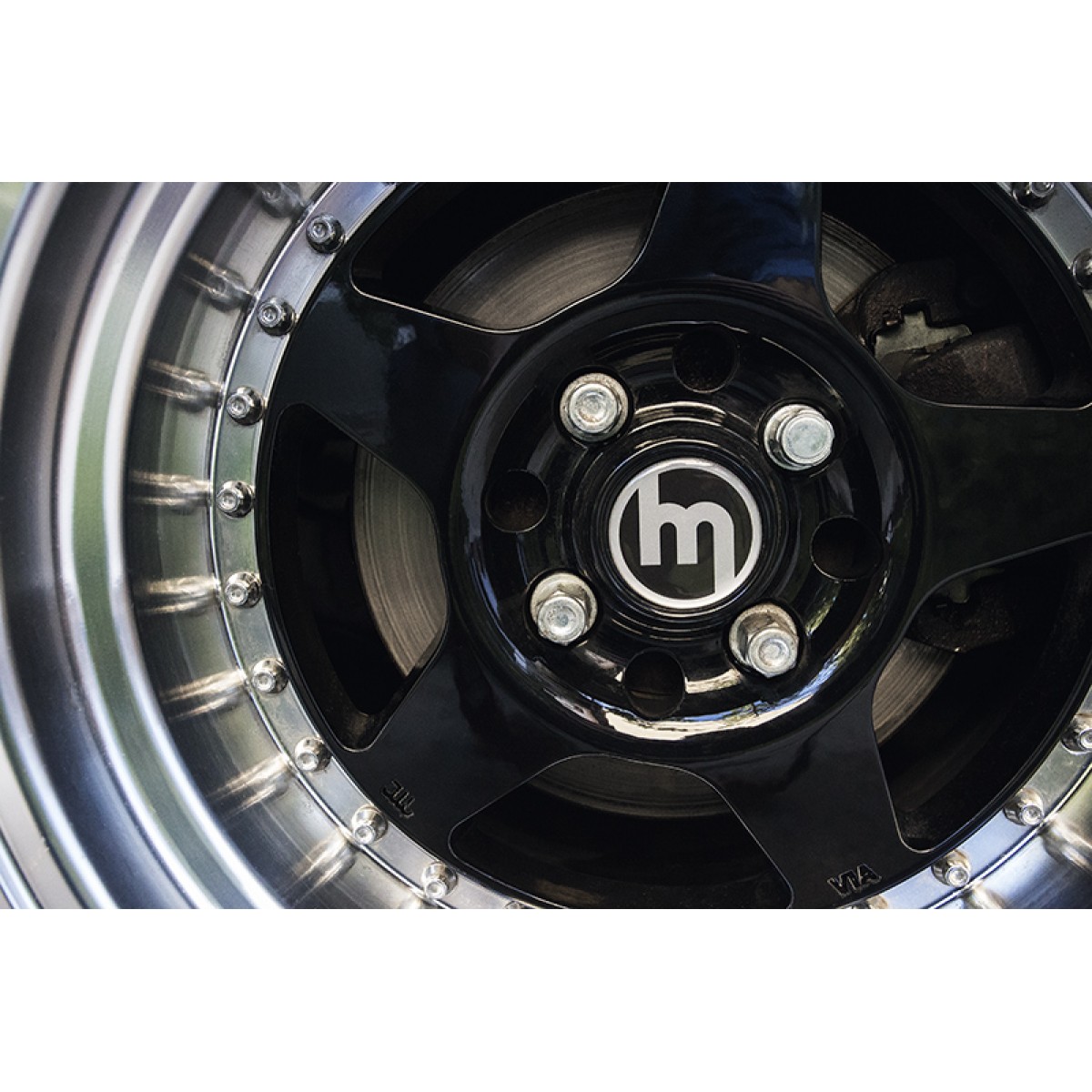 Wheelbase Sticker Wheel Cap Stickers - 50mm diameter