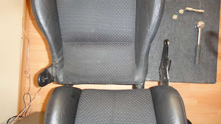 Backrest detached